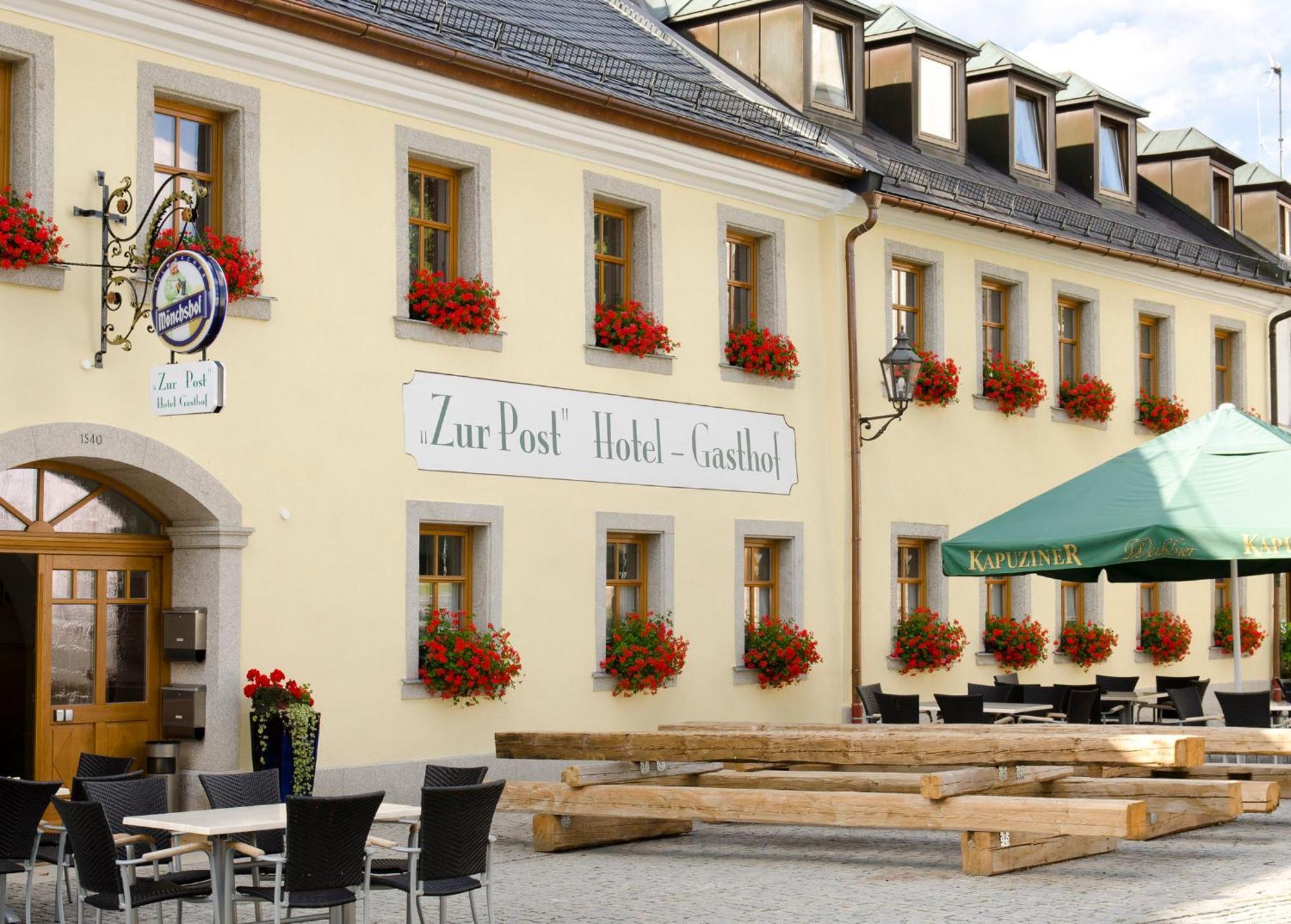 Hotel Gasthof Zur Post Bärnau Exteriör bild
